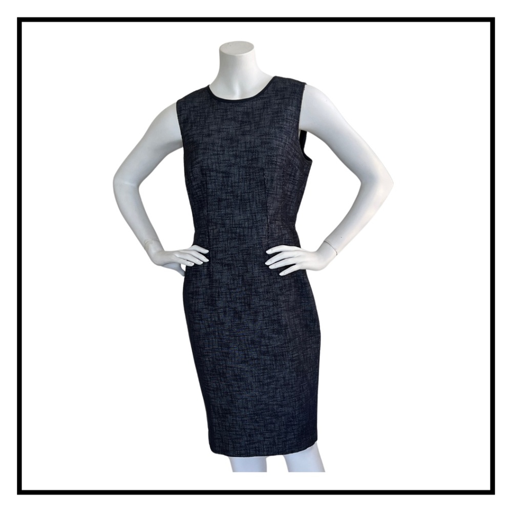 Elie Tahari Tweed Pencil Dress